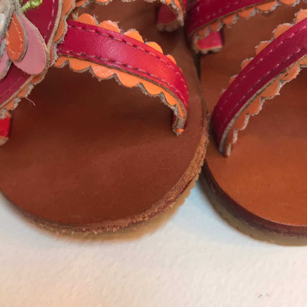 🌺Gymboree 1 mo.Butterfly Velcro sandals🌺 - Picture 5 of 7